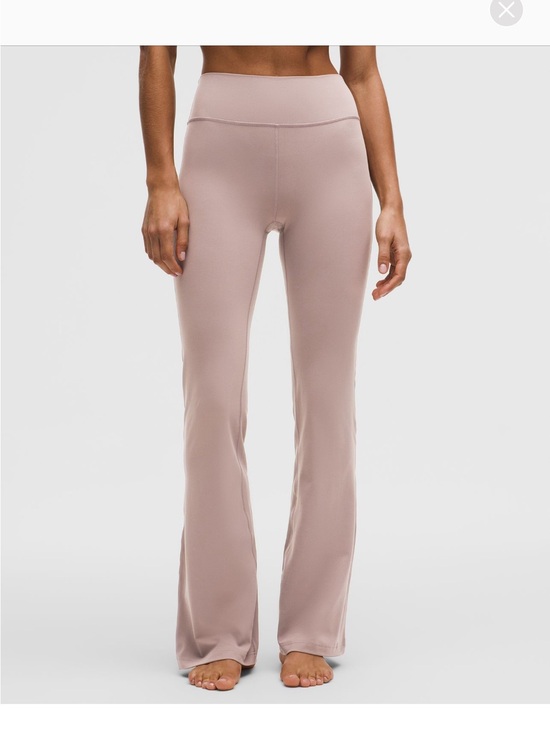 lululemon athletica Pants - lululemon🍋Groove Nulu-HR Flare Pant Size 6 Ashen Rose NWT Regular Length